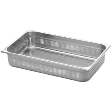 Cuba Perfurada Tramontina 1-1 em Aço Inox sem Alças — Tramontina