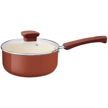 Panela Tramontina Veronese Alumínio e Cerâmica Argila 18cm 2 L — Tramontina