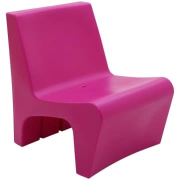 Poltrona Tramontina Berta em Polietileno Hot Pink — Tramontina