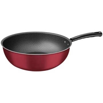 Frigideira Funda Tramontina Versalhes em Alumínio 28 cm 4,9 L Antiaderente Starflon Vermelho — Tramontina