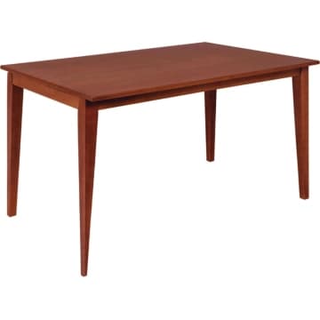 Mesa de Madeira Tramontina London Retangular 120 cm em Tauarí Amêndoa 6 Lugares — Tramontina