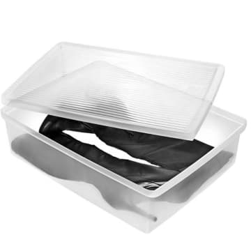 Caixa para Botas Ordene Cano Longo Transparente Organizadora — Ordene