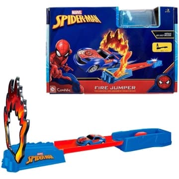 Pista para miniveículos Homem-Aranha - Salto em Chamas — Candide