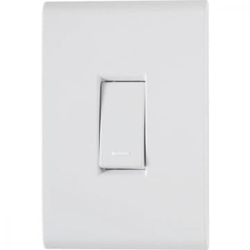 Conjunto 4x2 com 1 Interruptor Simples Tramontina Liz 10 — Tramontina