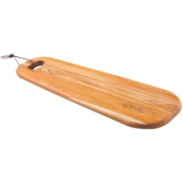 Tábua para Antepasto Tramontina Provence em Madeira Teca FSC 48x19 cm — Tramontina