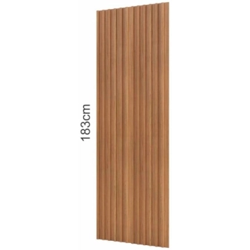 Painel Ripado em MDF 89,5x183 cm Freijó PA72JJ Dalla Costa — Dalla Costa