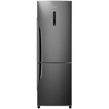 Geladeira Frost Free Panasonic 407L BB41 Duplex Inverter Antibacteria Ag Turbo Freezer Titânio 110V — Panasonic
