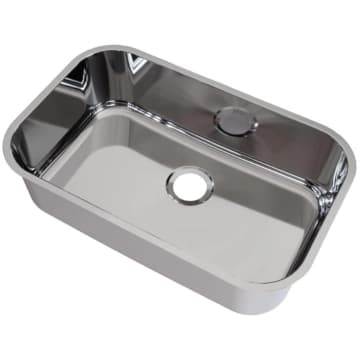 Cuba de Embutir 2 Docol Invicta 56x34x18 cm em Aço Inox 304 Alto Brilho Sem Válvula — Docol