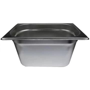 Kit 12 Cubas com Tampa Inox Gastronômica 1/4x150mm Brasinox — Brasinox