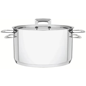 Caçarola Funda Tramontina Brava Aço Inox 16 cm 1,8 L — Tramontina