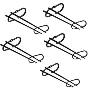 Kit 5 Peças Porta Taças de Teto Preto Fosco Suporte Suspenso para Taças Reto 42cm — MS Aramados