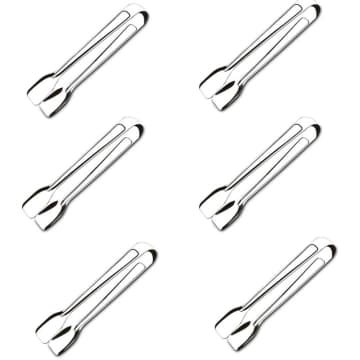 Conjunto 6 Pegadores de Inox Cozinha Carne Pinça para Gelo — Brinox
