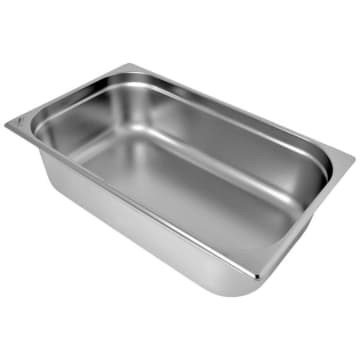 Kit 6 Cubas Gastronomica Inox 1/1x200mm com tampas Brasinox — Brasinox