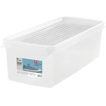 5 Caixas Empilháveis 4,2L Organizadoras Calçados 35 ao 38 Or — Ordene