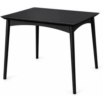 Mesa para 4 Lugares Desmontável Júpiter 70cm em Polipropileno Preto Acrilys — Acrilys