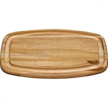 Tábua Retangular Tramontina Organic em Teca 35 cm — Tramontina