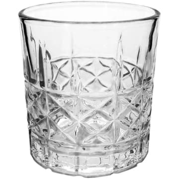 Jogo De 6 Copos Baixos Para Whisky Vidro 340 Ml Bread - Mimo — Mimo
